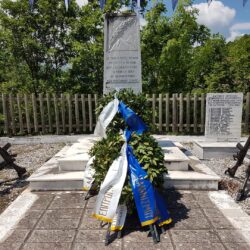 Κατάθεση στεφάνου στην 78η επέτειο της μάχης της γέφυρας των Παπάδων (15-5-22)